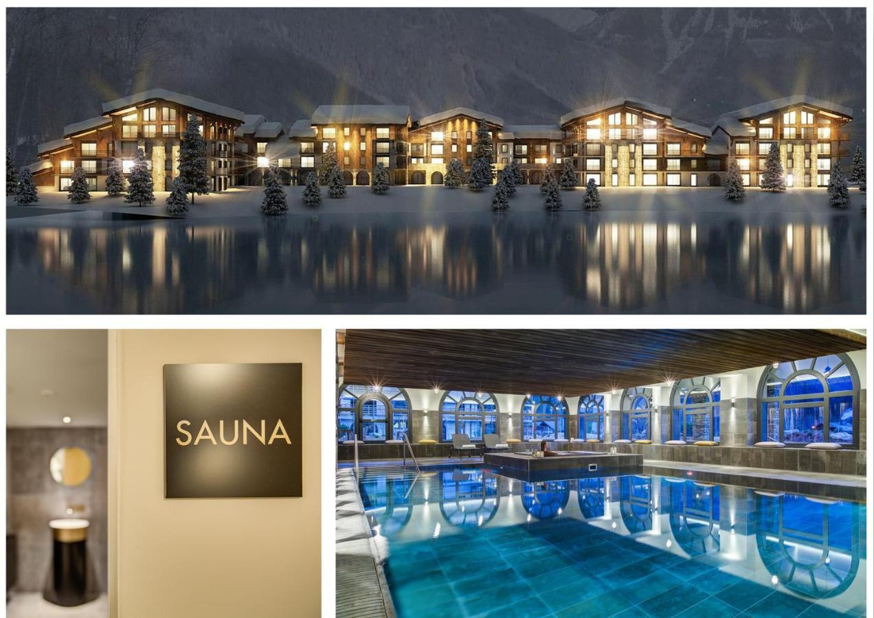 Thedrus Luxury Apt, Swimming Pool, Spa & More シャモニー エクステリア 写真